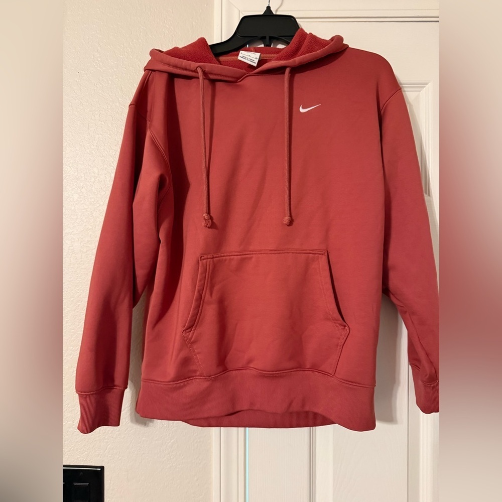 Nike Men's Brick Red Hoodie
